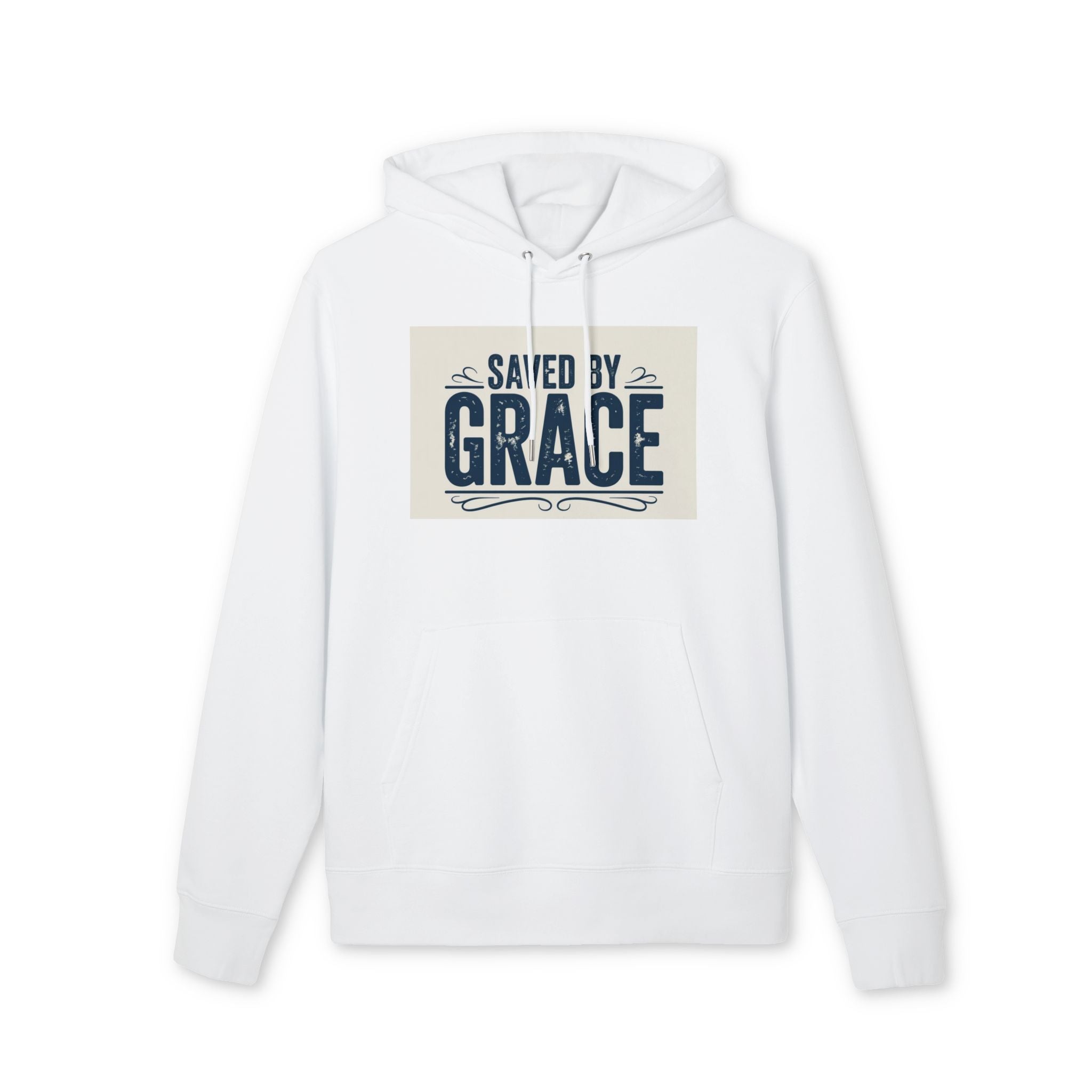 Saved By Grace Hoodie — Inspirational Christian Faith Pullover